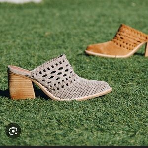Jeffrey Campbell Woven Mules